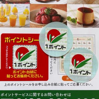 緑効青汁 ポイントシール(青汁/ケール加工食品)