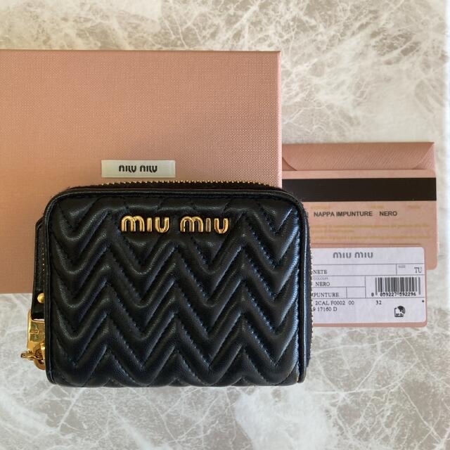 miumiu - miumiu♡ ミニ財布　コインケース　カードケース