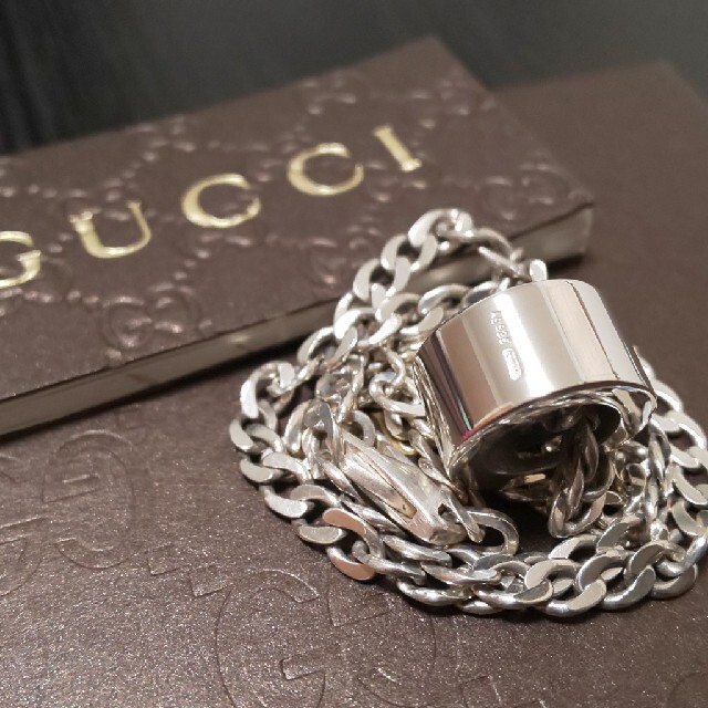 Gucci - GUCCI カットアウト G リング ネックレスの通販 by みさ's