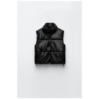 素晴らしい価格 【2/13まで限定出品*新品】ZARA フェイクレザーフード