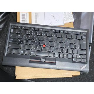 レノボ(Lenovo)のThinkpad USB トラックポイントキーボード 日本語配列 ソフトリム(PC周辺機器)