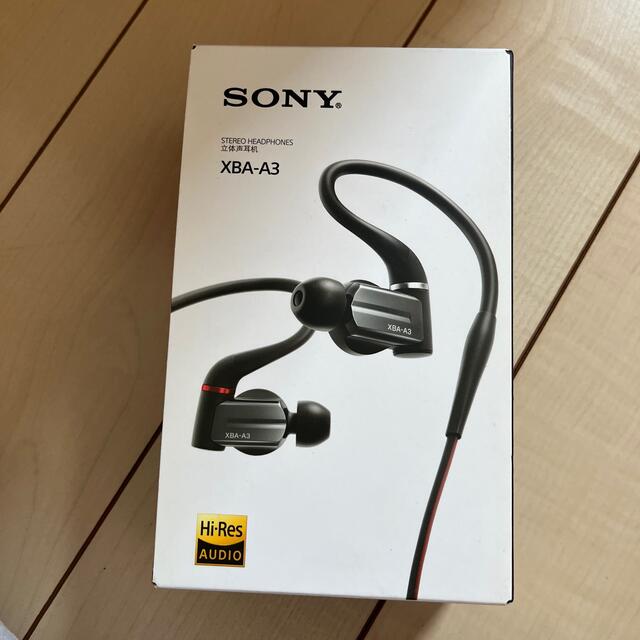 SONYイヤホンXBA-A3 - ヘッドフォン/イヤフォン