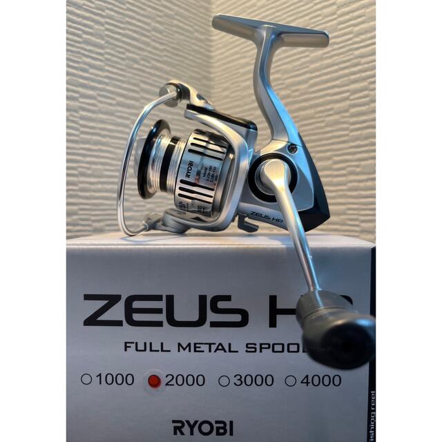 【新品】RYOBI スピニングリール　ZEUS HP 2000リール