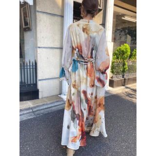 Ameri VINTAGE - タグ付【AMERI】UNDRESSED AMELIA INK ART DRESSの