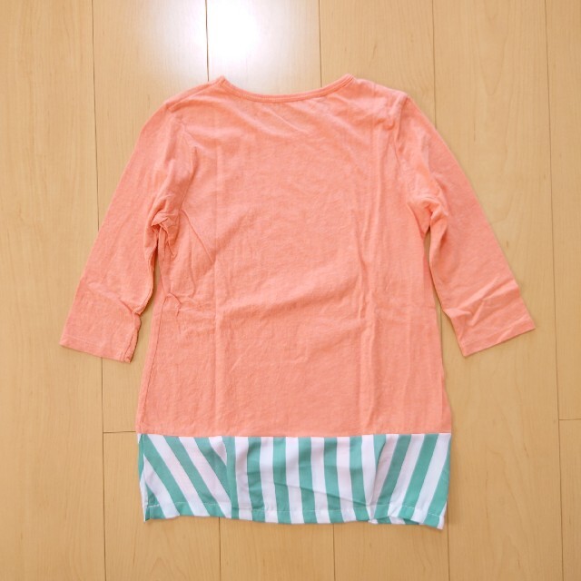 UNICA(ユニカ)の【unica】7分袖チュニックTシャツ 140 キッズ/ベビー/マタニティのキッズ服女の子用(90cm~)(Tシャツ/カットソー)の商品写真