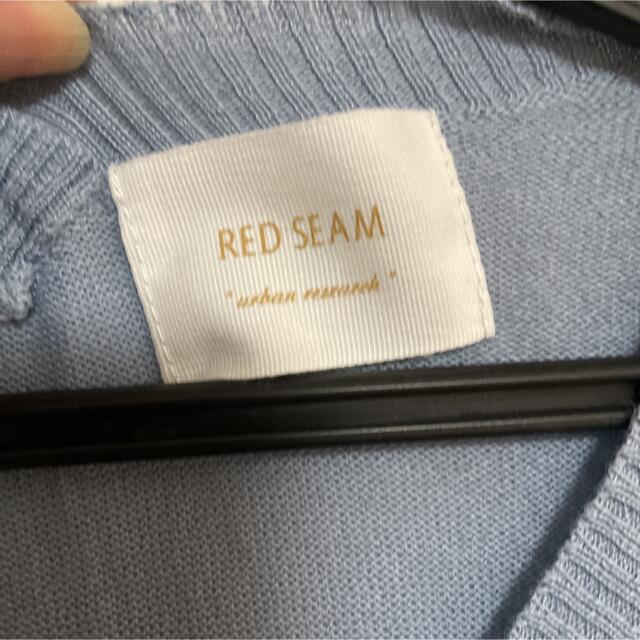 RED SEAM(レッドシーム)のRED SEAM ニット　チュニック　ワンピース レディースのトップス(チュニック)の商品写真