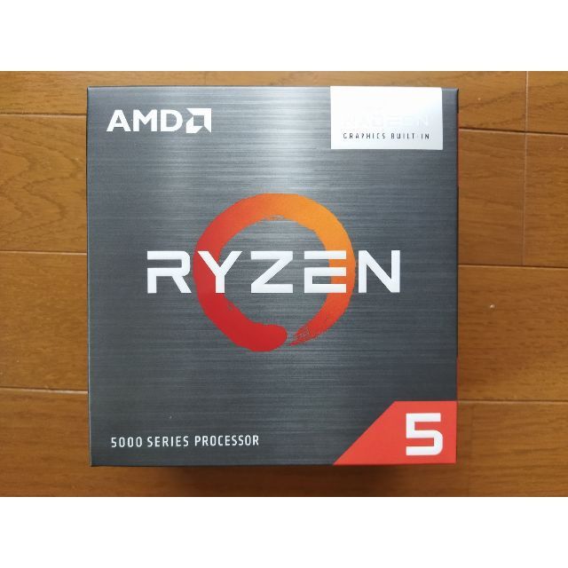 【新品未開封】AMD Ryzen 5 5600G BOX【国内正規品】