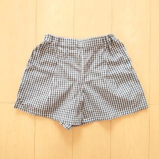 ユニクロ(UNIQLO)の【ユニクロ】ギンガムチェック キュロットパンツ 140(パンツ/スパッツ)