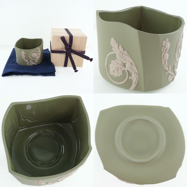 WEDGWOOD(ウェッジウッド)の【Wedgwood】ウェッジウッド 茶道具5点セット ジャスパー ジャパネスク限定品 中村 卓夫 陶器 ユニセックス その他雑貨 インテリア/住まい/日用品のインテリア小物(その他)の商品写真