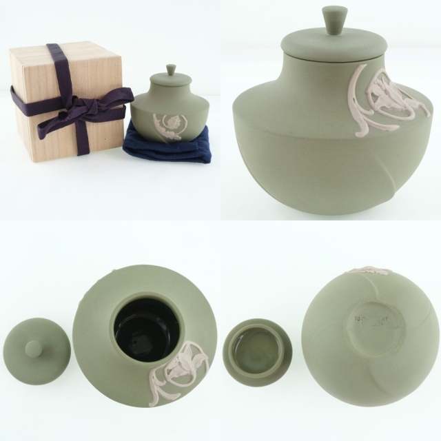 WEDGWOOD(ウェッジウッド)の【Wedgwood】ウェッジウッド 茶道具5点セット ジャスパー ジャパネスク限定品 中村 卓夫 陶器 ユニセックス その他雑貨 インテリア/住まい/日用品のインテリア小物(その他)の商品写真