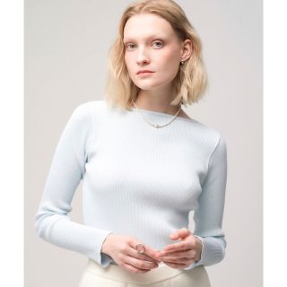 ロンハーマン(Ron Herman)の（最終値下げ）オーラリー✖️ロンハーマンGiza Pullover(カットソー(長袖/七分))