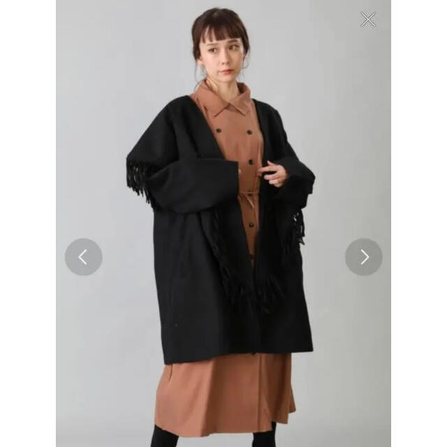 プラージュ】 UNITED ARROWS - vincent et mireille フリンジケープ ...