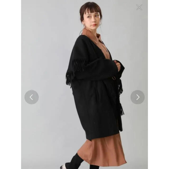 プラージュ】 UNITED ARROWS - vincent et mireille フリンジケープ ...