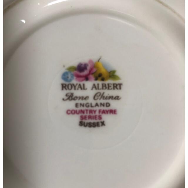 ROYAL ALBERT(ロイヤルアルバート)の最終値下げ！　ロイヤルアルバート　sussex インテリア/住まい/日用品のキッチン/食器(グラス/カップ)の商品写真