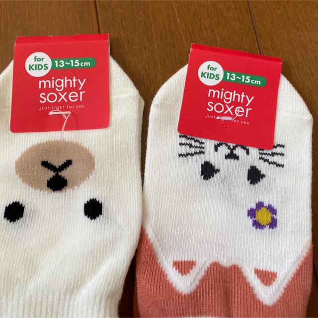 靴下屋(クツシタヤ)の新品 ★ Mighty Soxer ★ スニーカー用ソックス 2組 / ベビー キッズ/ベビー/マタニティのこども用ファッション小物(靴下/タイツ)の商品写真