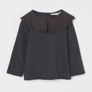 エイチアンドエム(H&M)の新品未使用！【H&M】襟付きトップス(Tシャツ/カットソー)