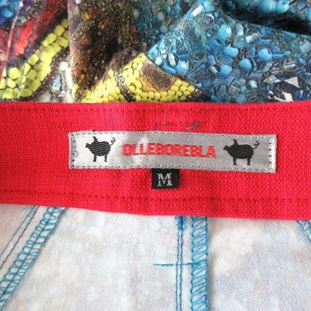 美品◇アルベロベロ OLLEBOREBLA 総柄パンツ ブタ Lサイズ 官製