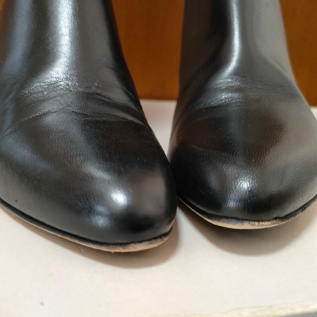 JIMMY CHOO - ジミーチュウ JIMMY CHOO ロングブーツ 36 1/2 レザー 黒