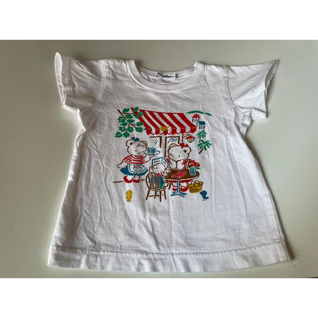 familiar(ファミリア)のファミリア　おはなしTシャツ　100 familiar キッズ/ベビー/マタニティのキッズ服女の子用(90cm~)(Tシャツ/カットソー)の商品写真