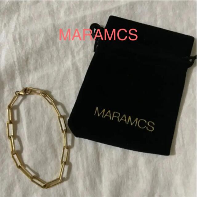 L'Appartement DEUXIEME CLASSE(アパルトモンドゥーズィエムクラス)の【MARAMCS】CHAIN BRACELET レディースのアクセサリー(ブレスレット/バングル)の商品写真