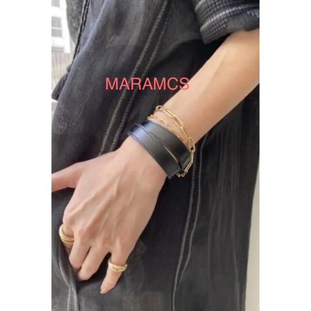 L'Appartement DEUXIEME CLASSE(アパルトモンドゥーズィエムクラス)の【MARAMCS】CHAIN BRACELET レディースのアクセサリー(ブレスレット/バングル)の商品写真