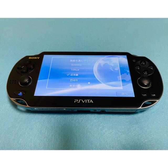 PS Vita PCH-1000 ZA01 クリスタルブラック 動作確認済み