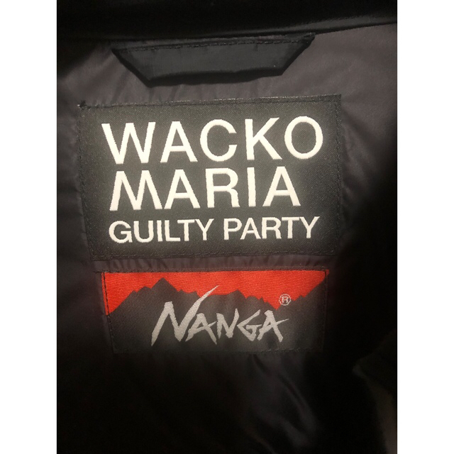 WACKO MARIA(ワコマリア)のwacko maria  nanga down jacket black L メンズのジャケット/アウター(ダウンジャケット)の商品写真