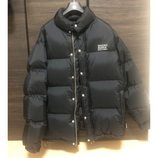 ワコマリア(WACKO MARIA)のwacko maria  nanga down jacket black L(ダウンジャケット)