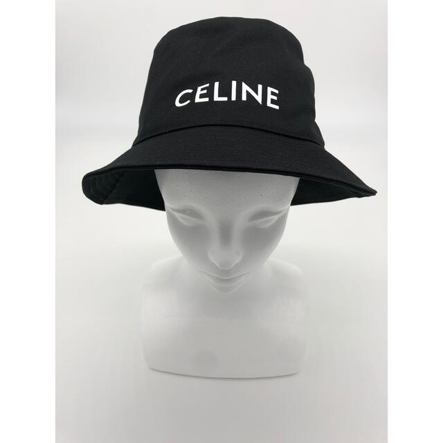 贅沢 celine - CELINE♦︎ バケットハット ギャバジンコットン ロゴ