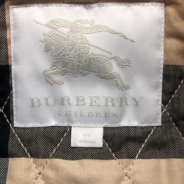 BURBERRY(バーバリー)のBurberry コート　104㎝ キッズ/ベビー/マタニティのキッズ服女の子用(90cm~)(コート)の商品写真