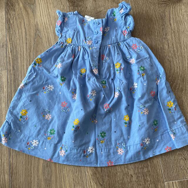 babyGAP(ベビーギャップ)のGAPワンピース　70センチ キッズ/ベビー/マタニティのベビー服(~85cm)(ワンピース)の商品写真