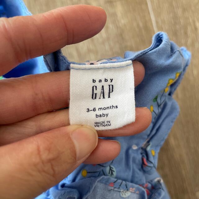 babyGAP(ベビーギャップ)のGAPワンピース　70センチ キッズ/ベビー/マタニティのベビー服(~85cm)(ワンピース)の商品写真