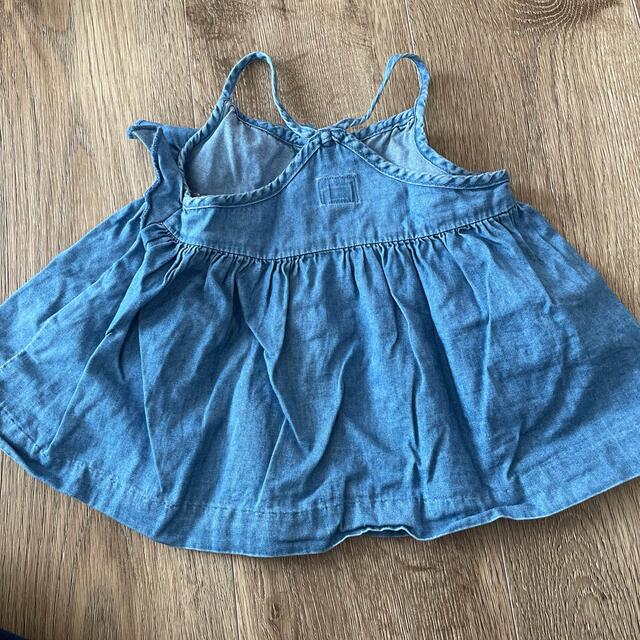 babyGAP(ベビーギャップ)のGAPキャミトップス　70センチ キッズ/ベビー/マタニティのベビー服(~85cm)(ワンピース)の商品写真