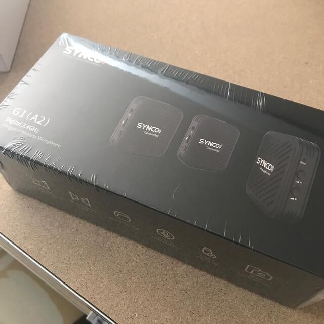 SYNCO-G1(A2)-2.4GHzワイヤレスピンマイク スマホ外付けマイク www