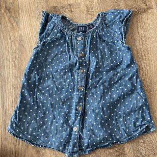 ギャップ(GAP)のGAPトップス　70センチ(シャツ/カットソー)