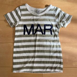 マルーク(maarook)のmaarook マルーク　ボーダー半袖Tシャツ　110㎝(Tシャツ/カットソー)