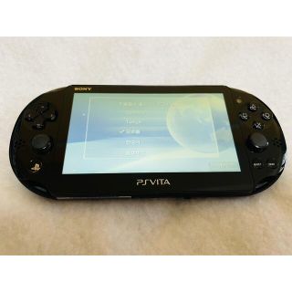 プレイステーションヴィータ(PlayStation Vita)のPSVita PCH-2000 ZA11本体 ブラック動作確認済み(家庭用ゲーム機本体)