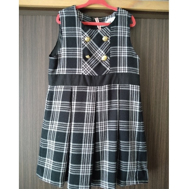 入学式　女の子　ワンピース　120 キッズ/ベビー/マタニティのキッズ服女の子用(90cm~)(ドレス/フォーマル)の商品写真