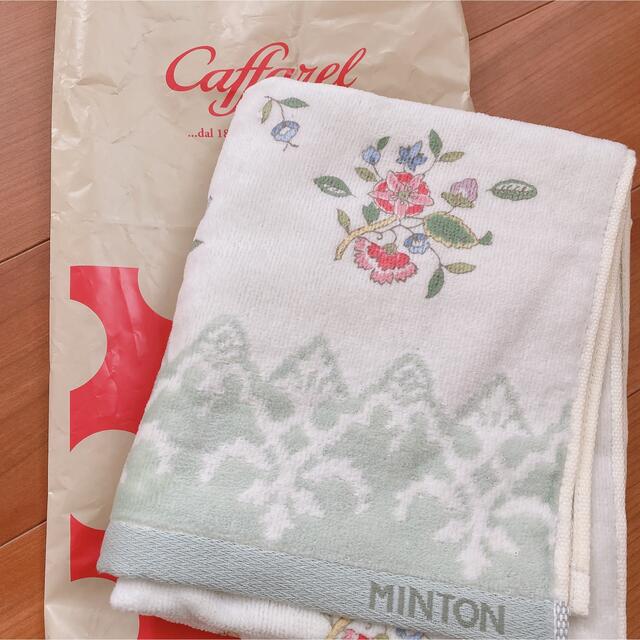 MINTON(ミントン)の新品　Minton フェイスタオル インテリア/住まい/日用品の日用品/生活雑貨/旅行(タオル/バス用品)の商品写真