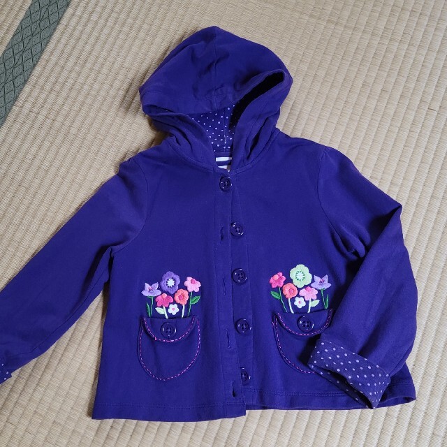 GYMBOREE(ジンボリー)のGYMBOREE 　刺繍カーディガン キッズ/ベビー/マタニティのキッズ服女の子用(90cm~)(カーディガン)の商品写真