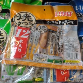 イナバペットフード(いなばペットフード)の【新品未開封】いなば　焼きかつお12本入　5袋セット(ペットフード)