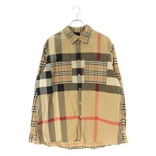 バーバリー(BURBERRY)のバーバリー 8032268 クレイジーパターンチェック長袖シャツ L(シャツ)