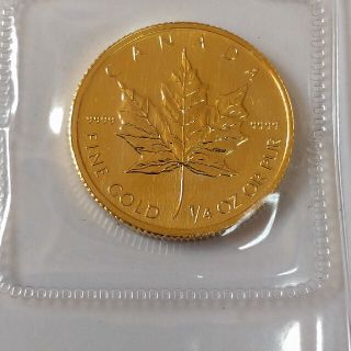 メイプルリーフ金貨1/4oz(7.775g)-