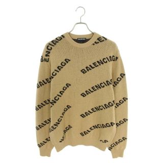 BALENCIAGA ニット Lサイズ ベージュ バレンシアガ【確実正規品
