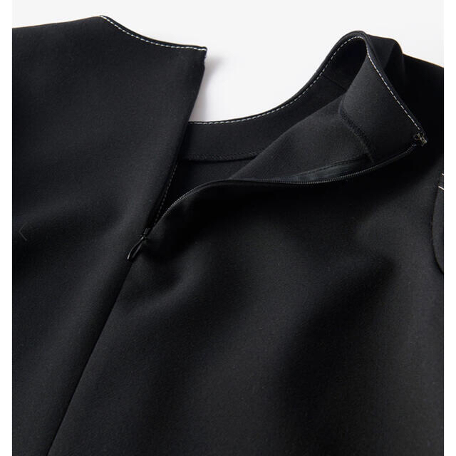 DoCLASSE(ドゥクラッセ)の新品◎ドゥクラッセプレミアム二重織ステッチセットアップ ブラックフォーマル レディースのフォーマル/ドレス(スーツ)の商品写真
