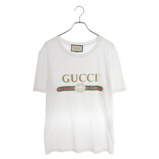 グッチ(Gucci)のグッチ 440103 X3F05 ヴィンテージロゴプリントTシャツ M(Tシャツ/カットソー(半袖/袖なし))