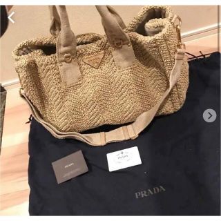 PRADA カゴバッグ　かなりレア　美品