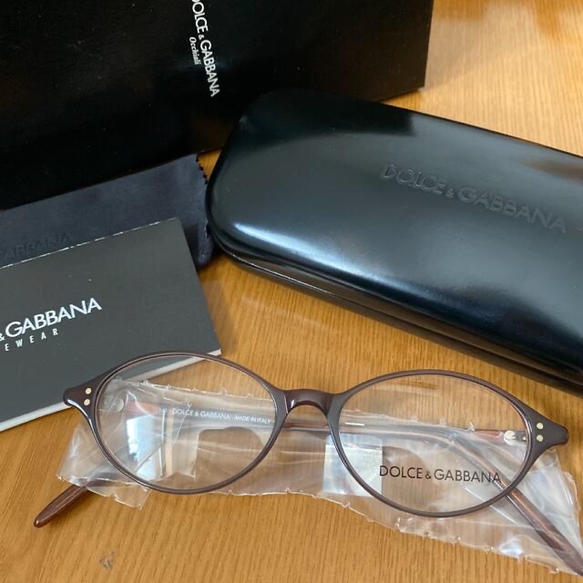 DOLCE&GABBANA(ドルチェアンドガッバーナ)の値下げ！新品★D&G ドルガバ眼鏡 レディースのファッション小物(サングラス/メガネ)の商品写真