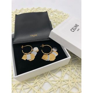 CELINE♦︎コンポジション ピアス 真鍮 ゴールド/シルバー CELINE♦︎コンポジション ピアス 真鍮 ゴールド/シルバー