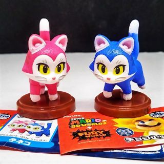 フルタセイカ(フルタ製菓)のチョコエッグ 食玩　スーパーマリオ ３Dワールド＋フューリーワールド　子ネコ(ゲームキャラクター)